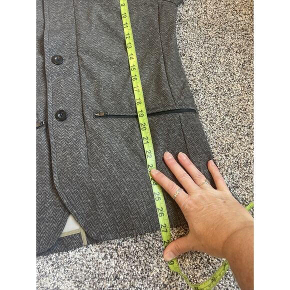 Lululemon TrailBlazer Herringbone Jacket Men's Medium Zip Button Travel Work - Picture 6 of 11